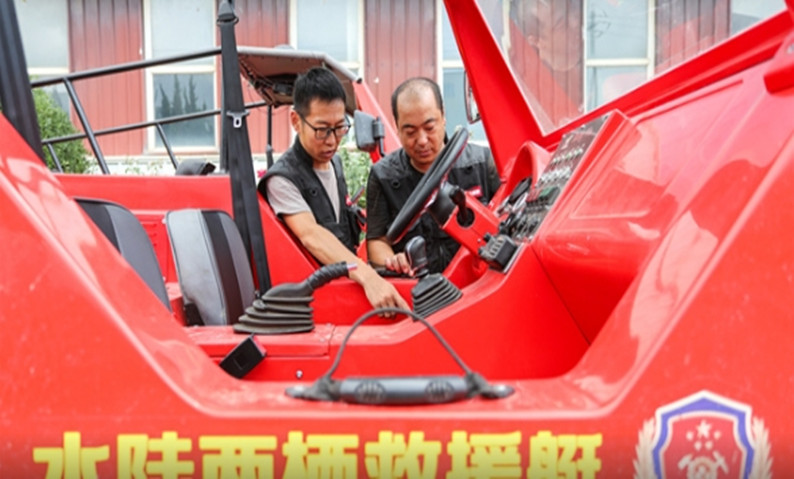 这款“水陆战车”32秒就能变身丨产业链上的山东好品牌