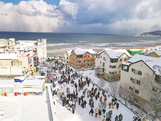 冬游威海 情满山海 | 再登抖音、小红书等热搜榜！“追雪族”点赞威海“雪窝”美景
