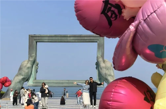 这个假期，威海消费市场“春意浓”