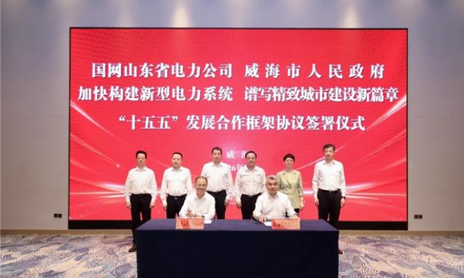 市人民政府与国网山东省电力公司签署合作协议
