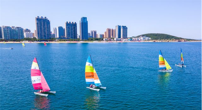 逐梦扬帆！中国威海HOBIE帆船公开赛暨HOBIE16亚洲锦标赛举行